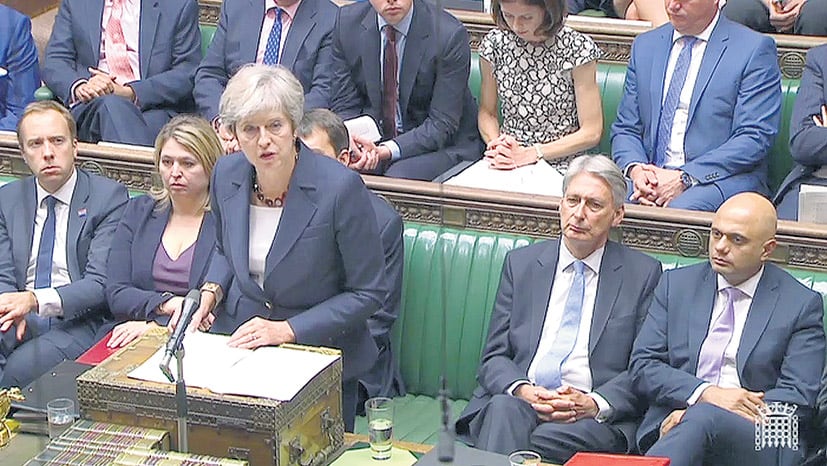 May dijo ante el Parlamento que habíabn identificado a los atacantes de Skripal y su hija Yulia.