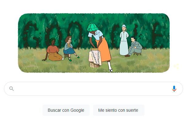 Ladi Kwali fue homenajeada por Google en un doodle.