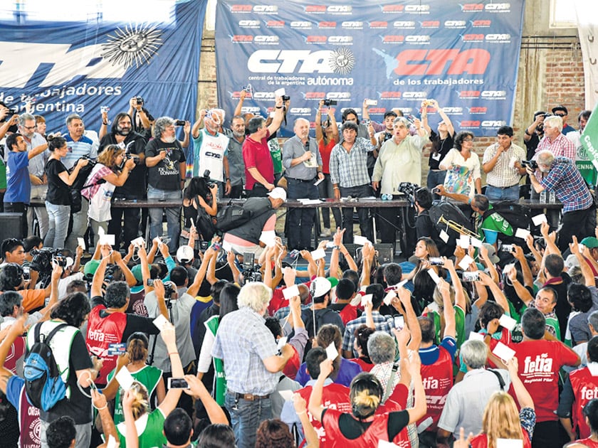 Los dirigentes de la CTA aprobaron el pedido y se comprometieron a acompañar a los docentes.