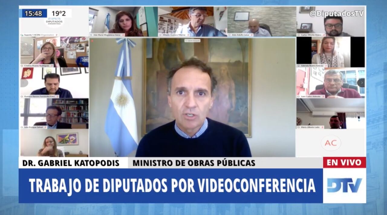 Katopodis participó de la primera reunión de la Comisión de Obras Públicas de la Cámara Baja