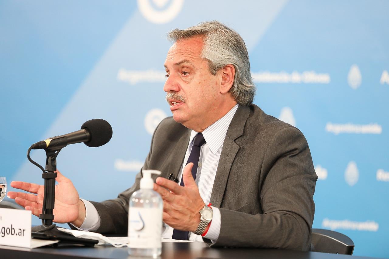 Alberto Fernández anuncia esta tarde una nueva etapa de las medidas preventivas por la pandemia de coronavirus.