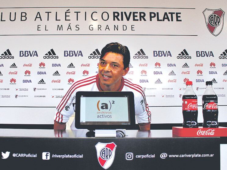 Gallardo, además, confirmó que Mora irá por Nacho Fernández frente a Temperley.