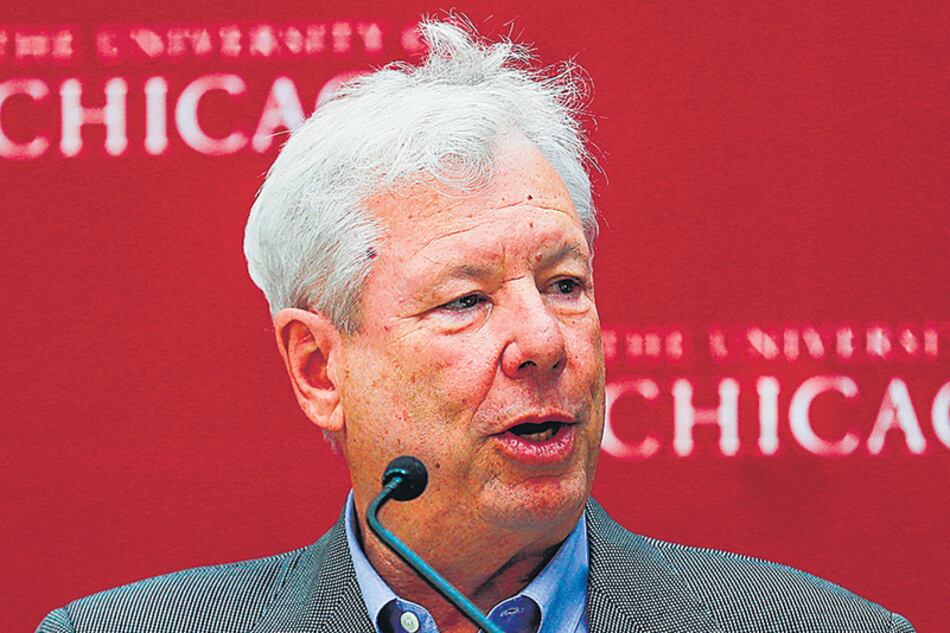Richard Thaler estudió los rasgos que influyen en las decisiones económicas.