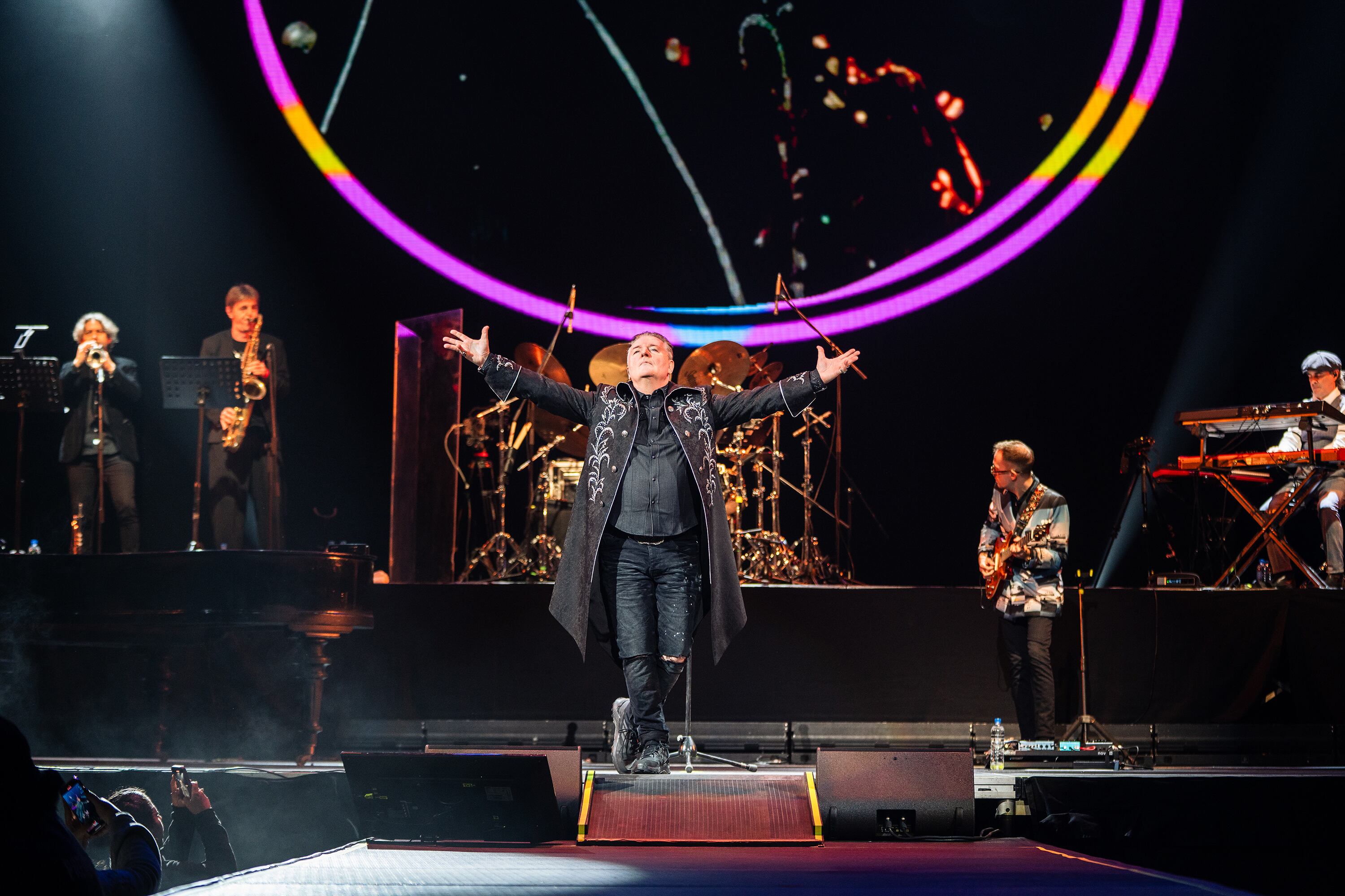 Mateos evidenció una notable energía, aguante y temperamento, así como un genio desopilante. Imagen: Simón Canedo