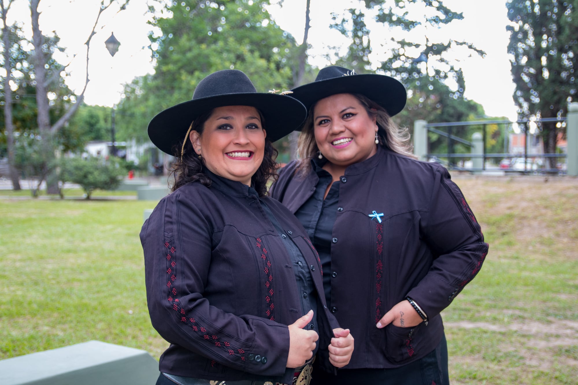 El dúo Alma Carpera. 