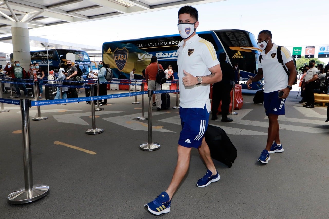 Campuzano y Villa parten rumbo a Brasil.