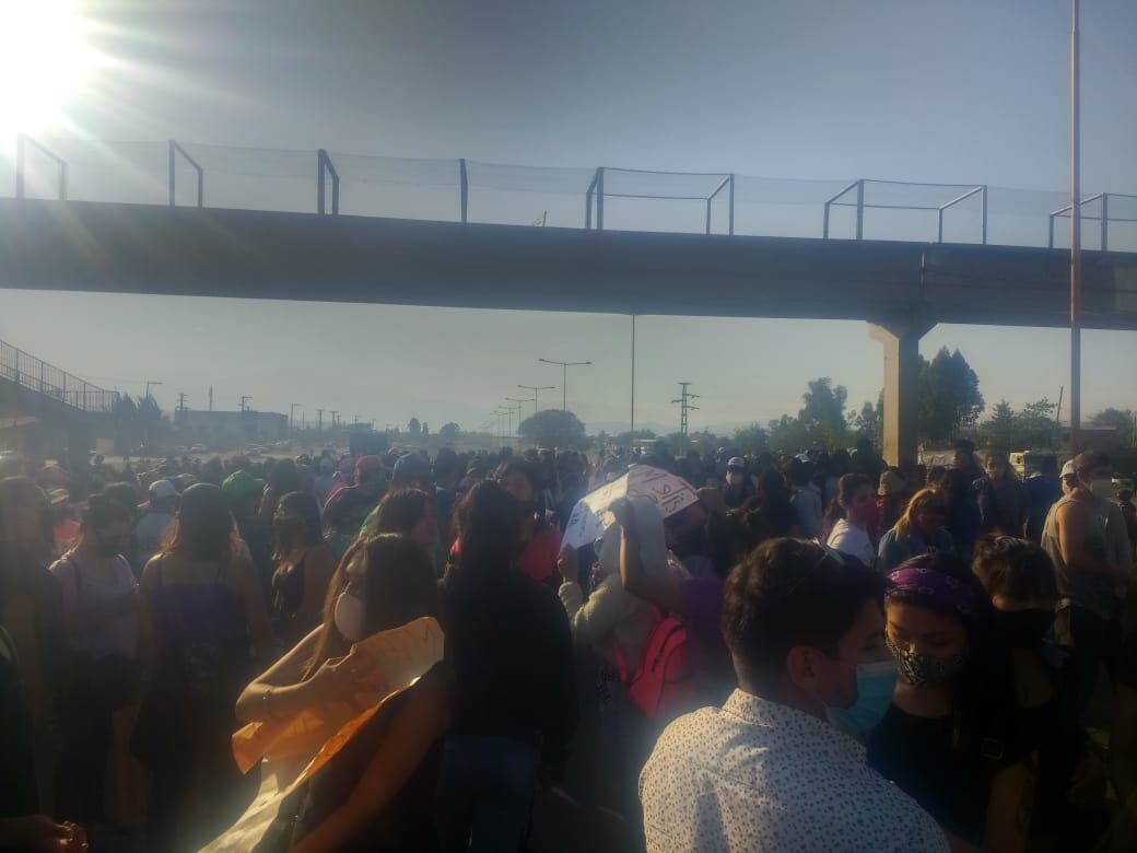 Manifestación en Palpalá