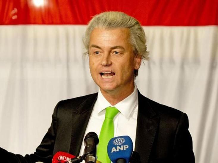 Wilders equiparó al Islam con el nazismo. 