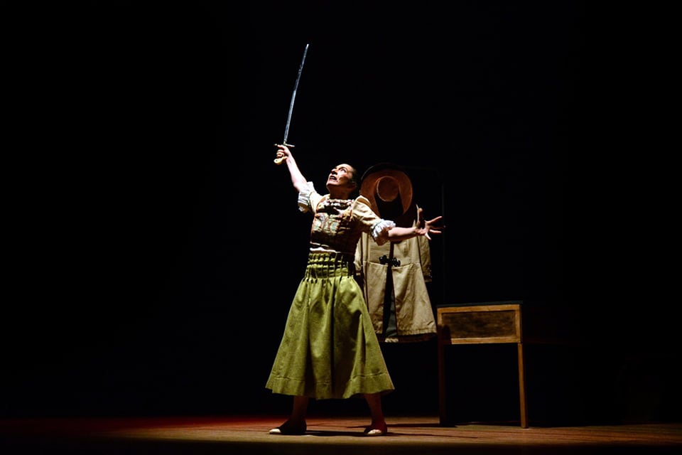 Territorio Coraje, unipersonal de María Victoria Franchi, con dirección de Cielo Pignatta.