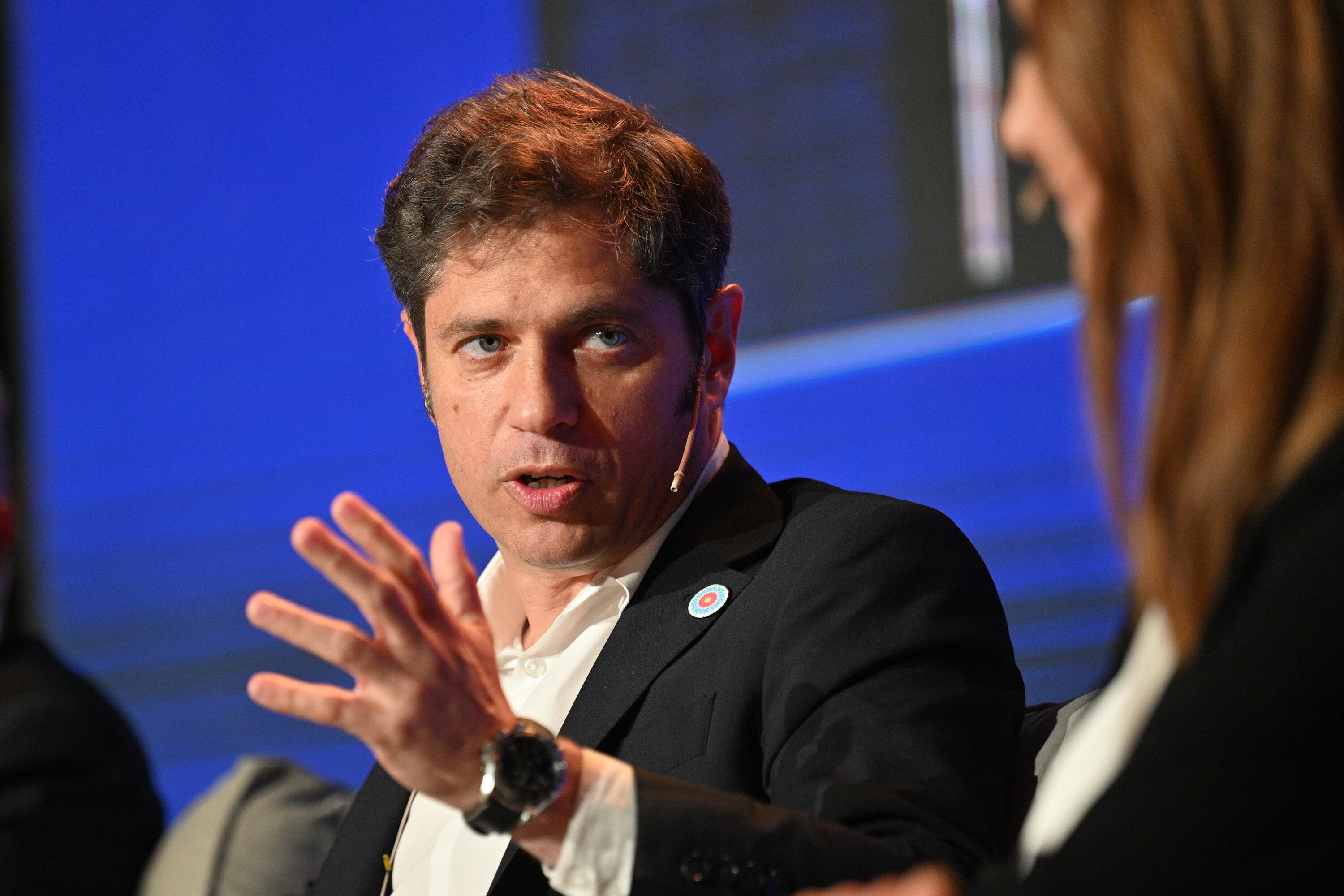 El gobernador bonaerense, Axel Kicillof.