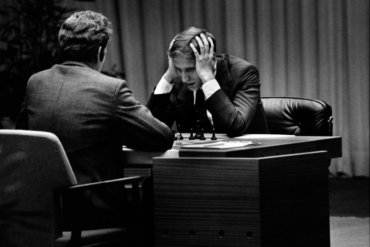 Fischer y Spassky jugaron 21 partidas entre el 11 de julio y el 31 de agosto de 1972. 