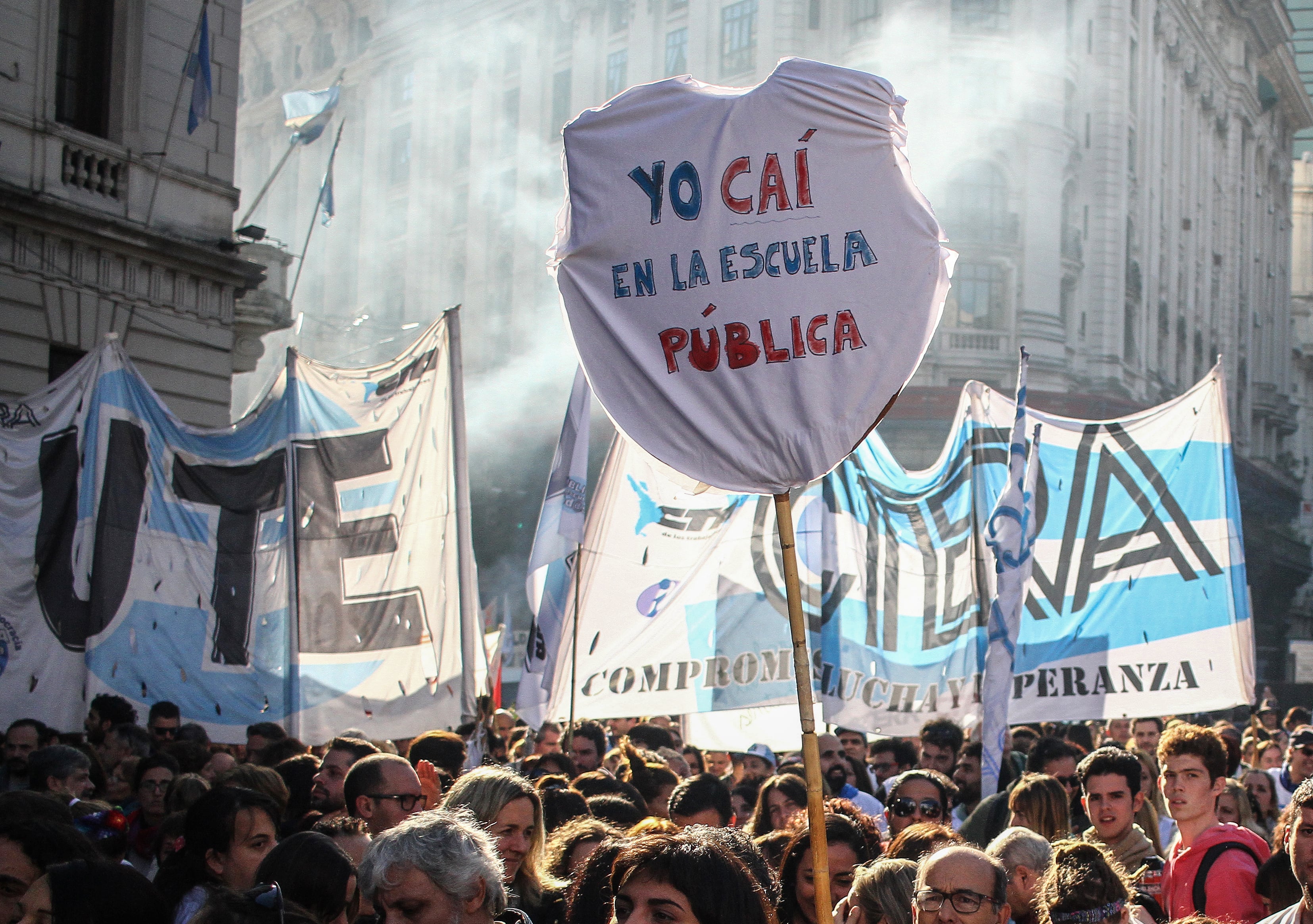 Mauricio Macri, ahora "preocupado" por la educación.