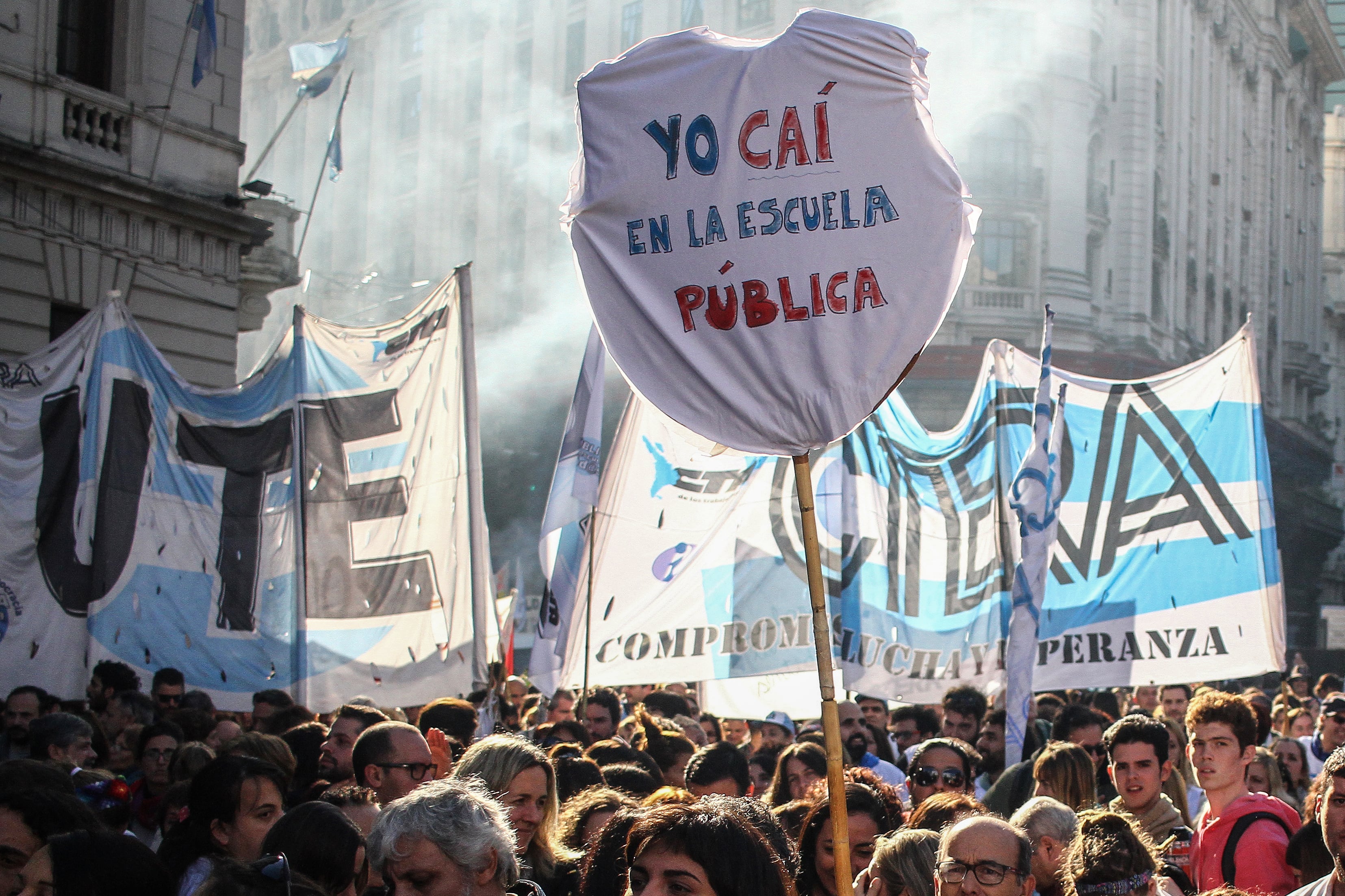 Mauricio Macri, ahora "preocupado" por la educación.