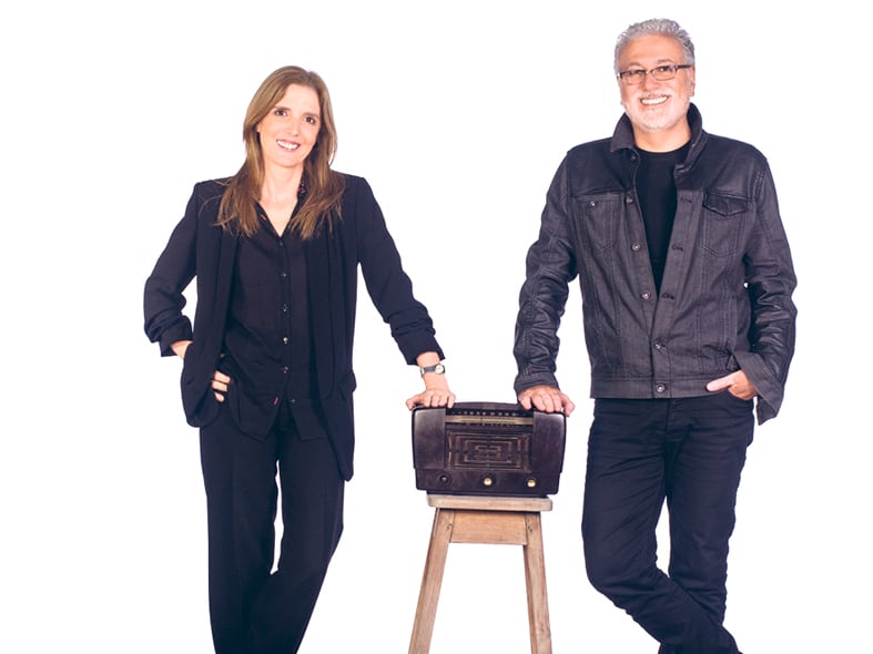 Villarruel y Llorente arrancarán mañana con la sexta temporada de Detrás de lo que vemos. 