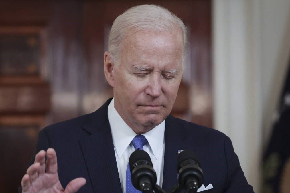 Joe Biden volvió a dar positivo en coronavirus. Imagen: AFP.