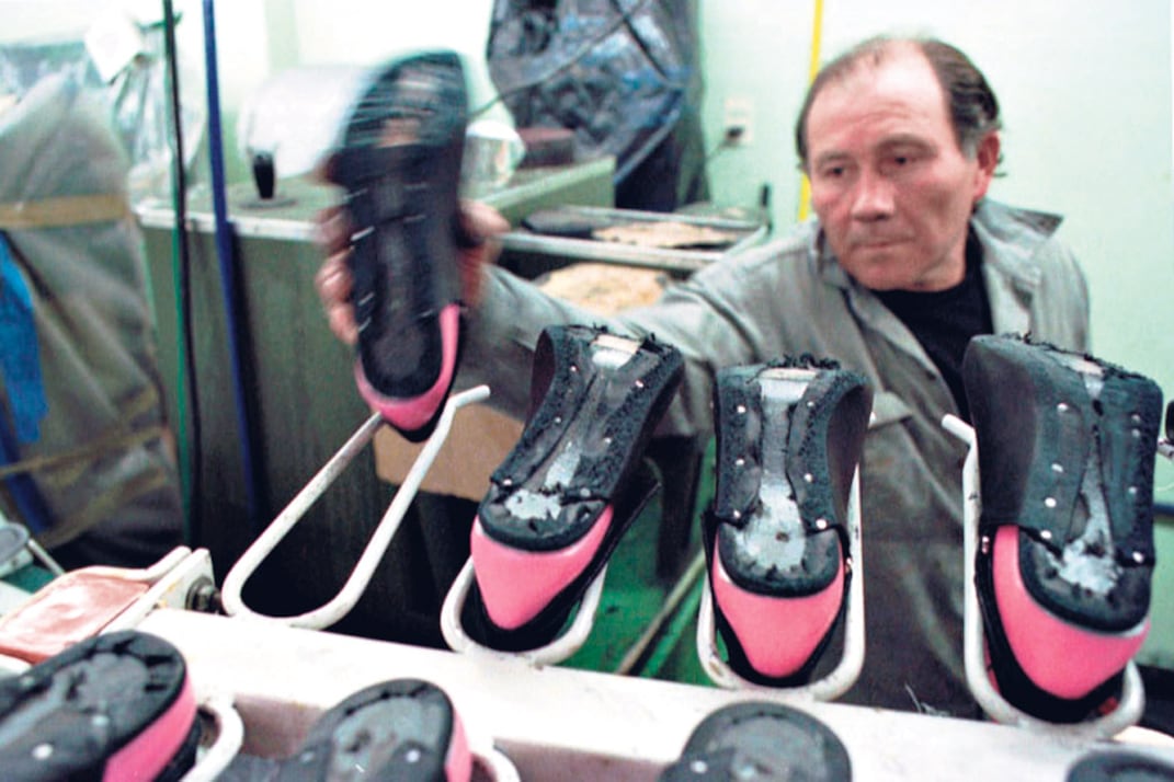 La producción de calzado y marroquinería retrocedió 6,5 por ciento el mes pasado.