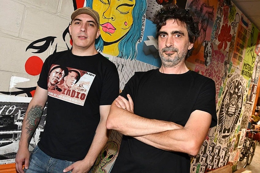 Gaspar Benegas y Pablo Sbaraglia.