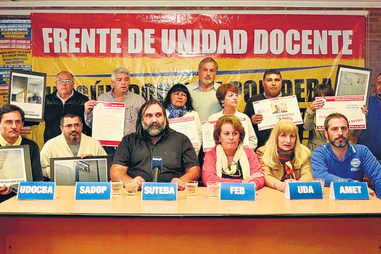 Los docentes bonaerenses no descartan nuevos paros si Vidal no da respuestas a sus reclamos.