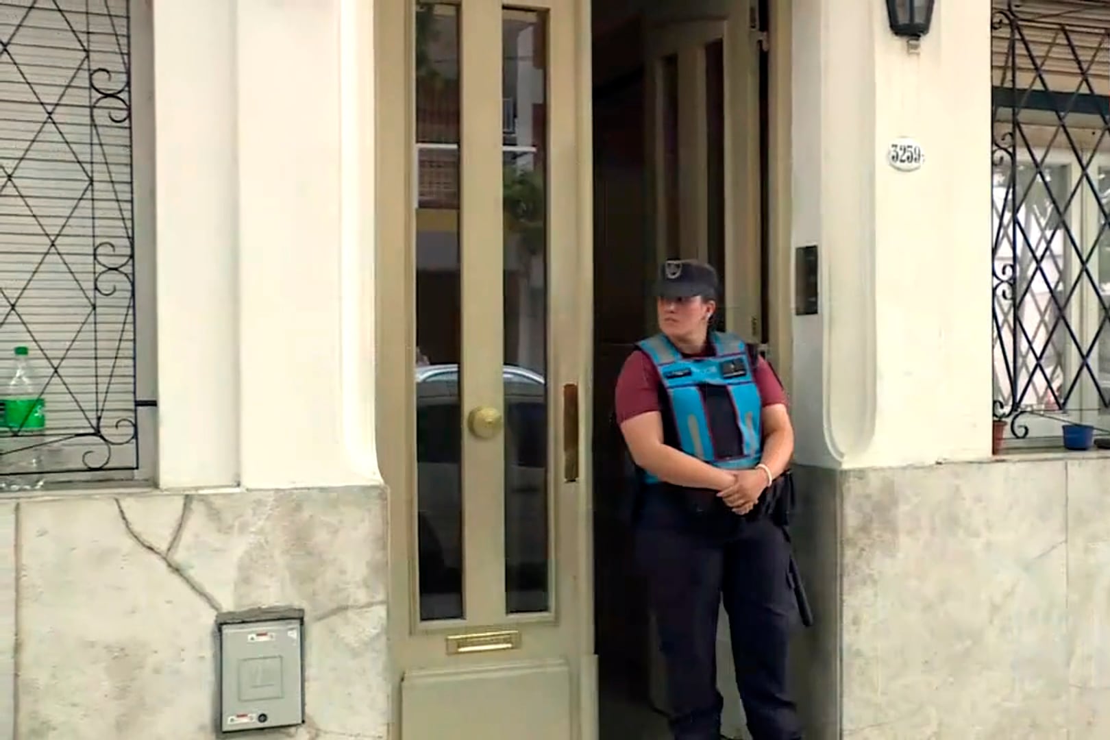 En el interior de la vivienda había un cuchillo con sangre