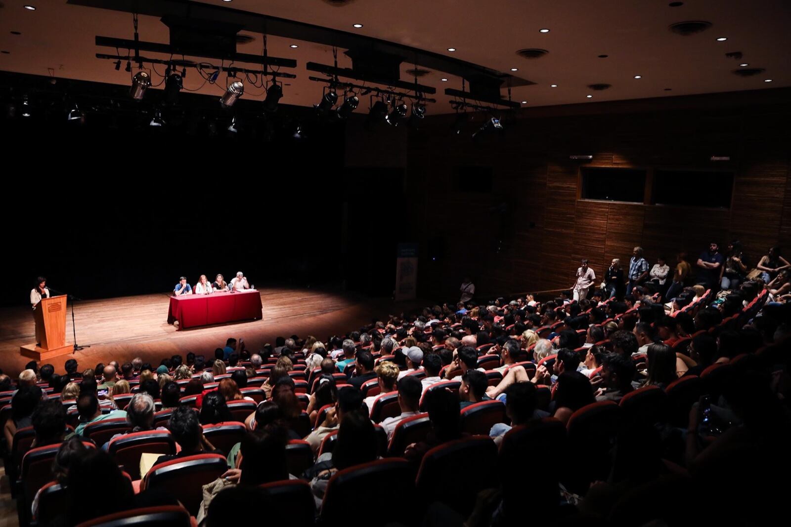Fue en la Sala Piazzolla del Teatro Argentino.