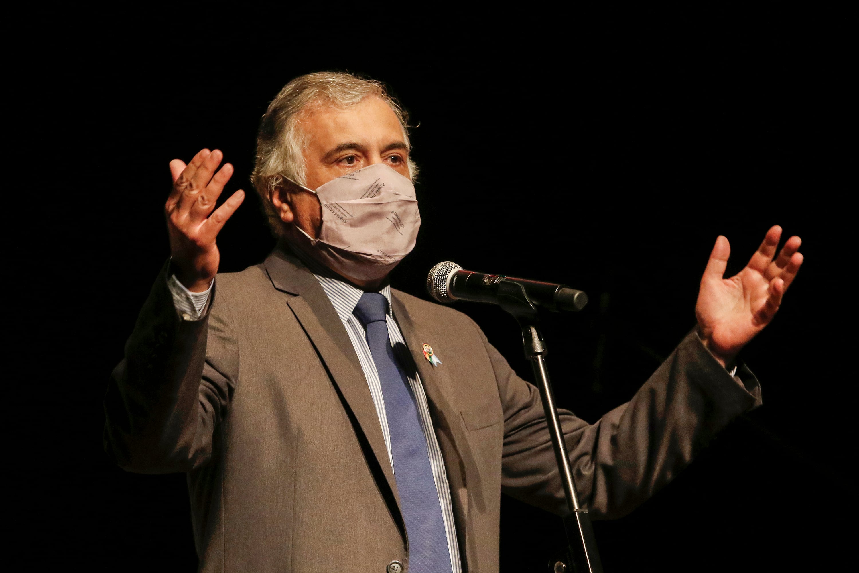 El embajador de Bolivia, Jorge Ramiro Tapia.