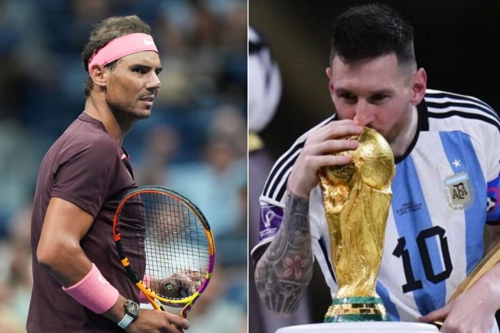 Nadal y Messi, ambos nominados para quedarse con los premios Laureus del Deporte Mundial 2023.
