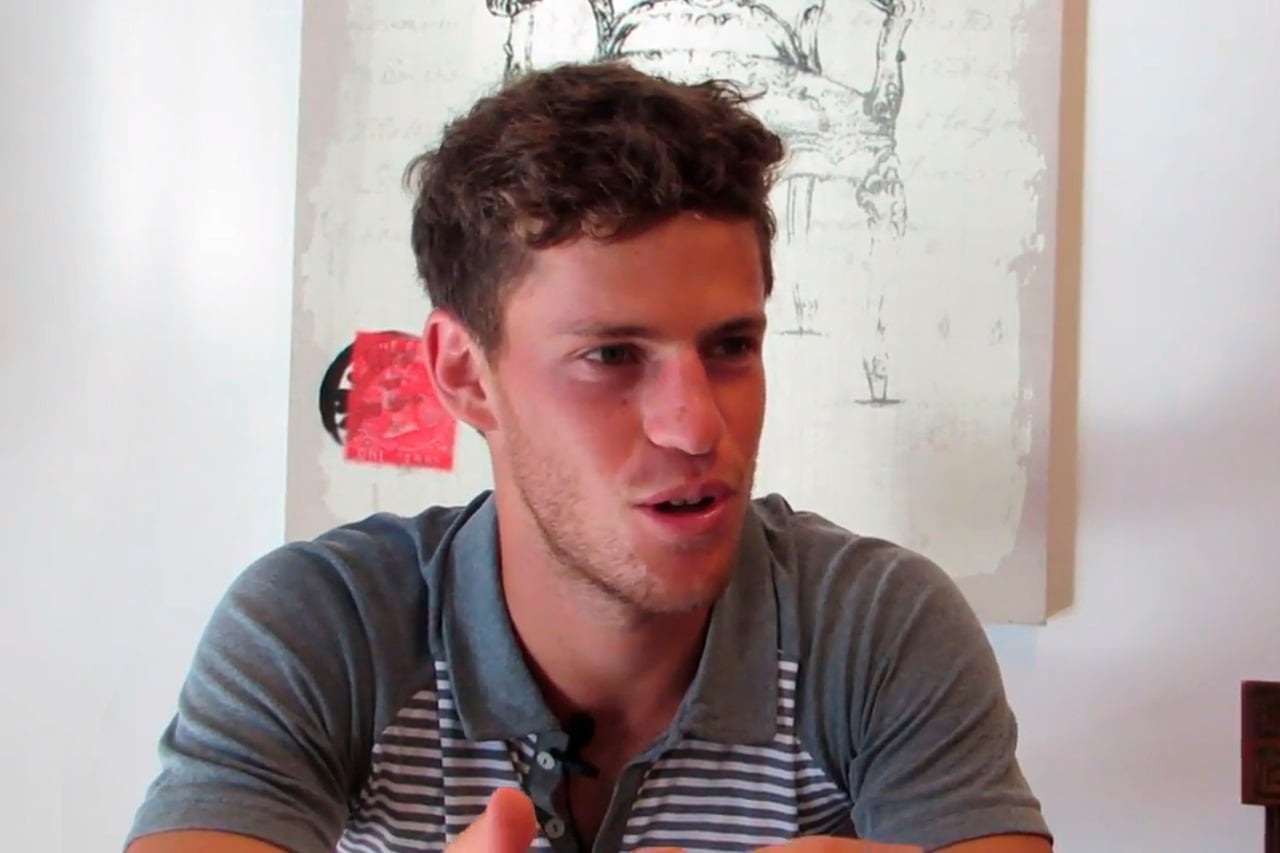 Diego Schwartzman tiene como objetivo seguir ganando partidos para subir en el ranking.