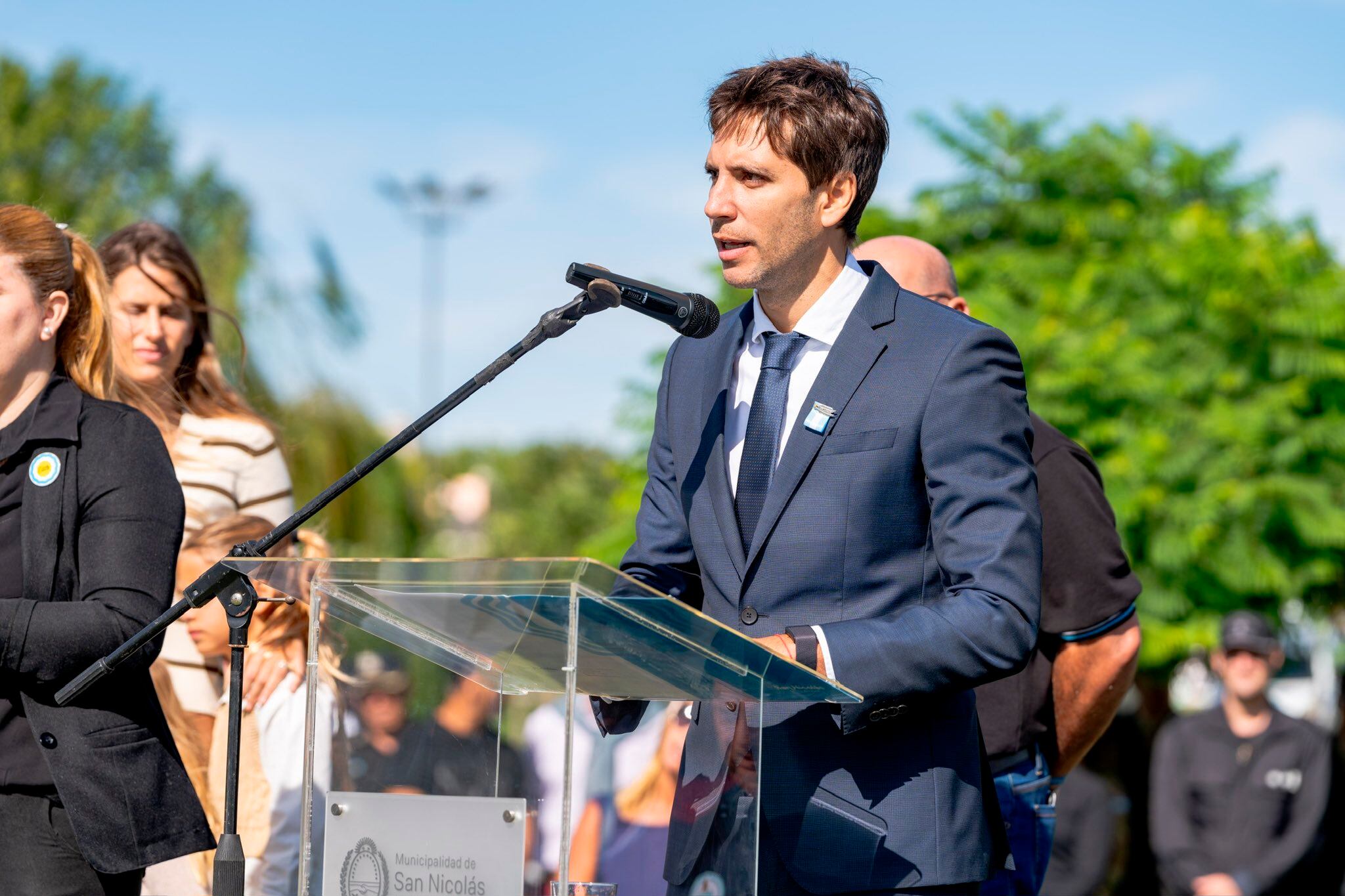 Santiago Passaglia, en la mira de los municipales.