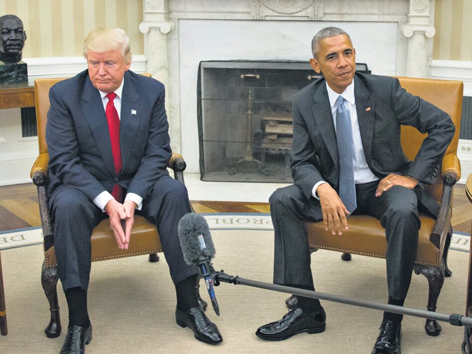 El 10 de noviembre pasado Obama recibió a Trump en la Casa Blanca.
