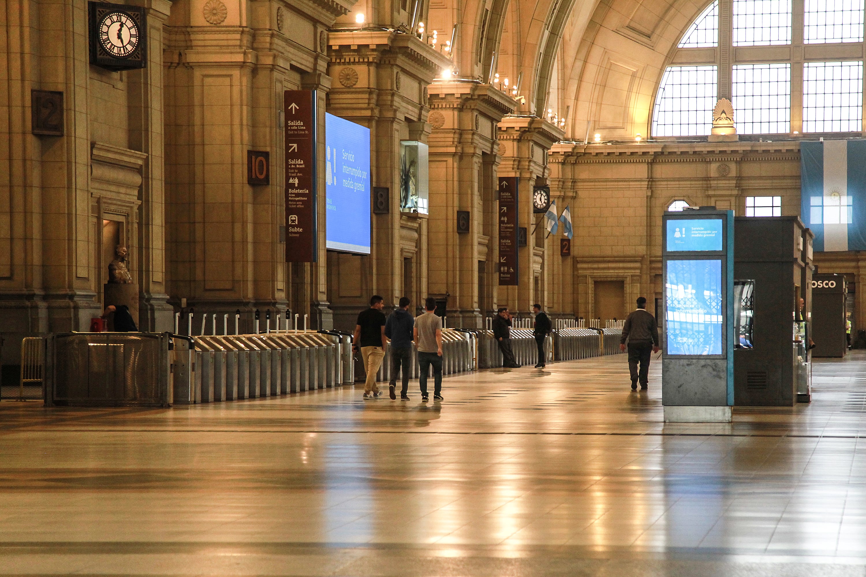 Este sábado no habrá trenes