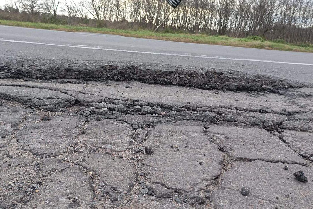 La Ruta Nacional 3 que Vialidad Nacional se niega a arreglar.