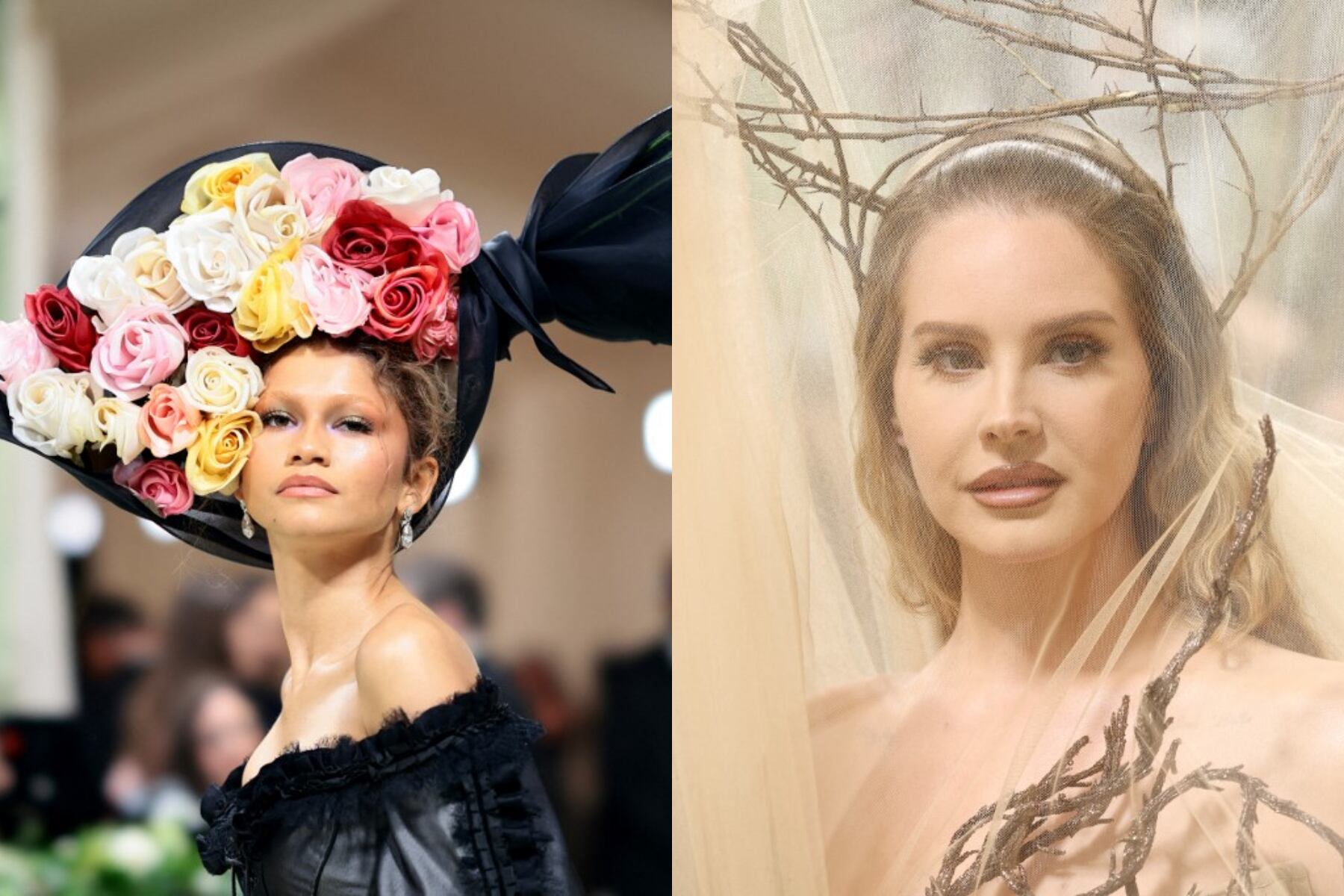 Zendaya y Lana del Rey se llevaron las miradas y muchos halagos en las redes sociales