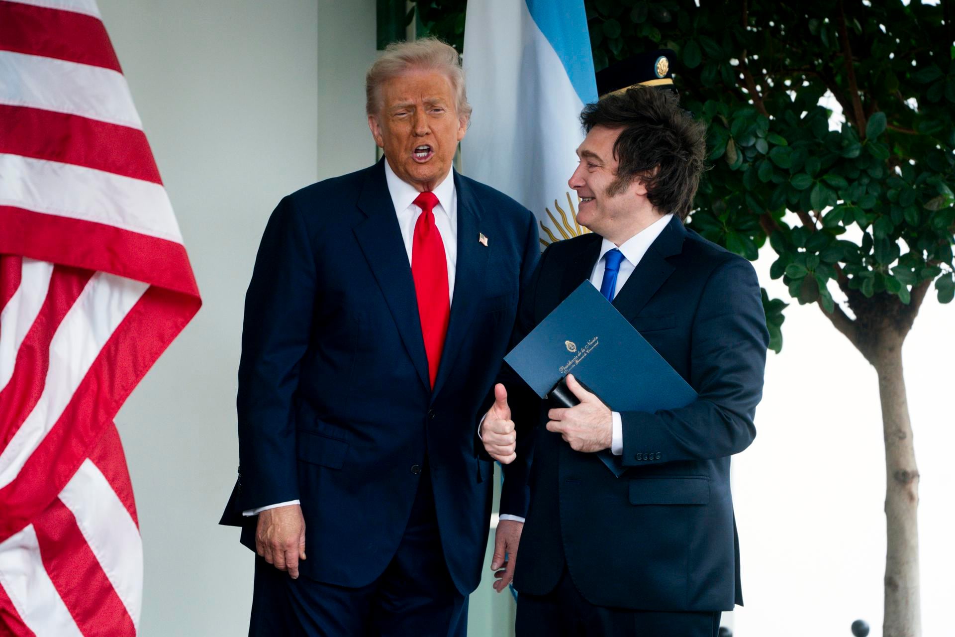 Milei, Trump, Caputo, Bessent-14/10/2025