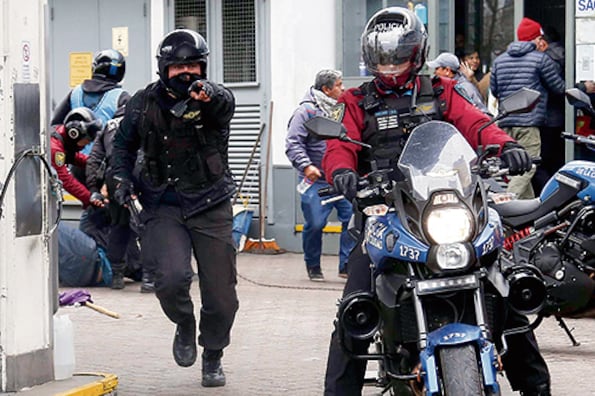 La represión en el Congreso derivó en discursos xenófobos.