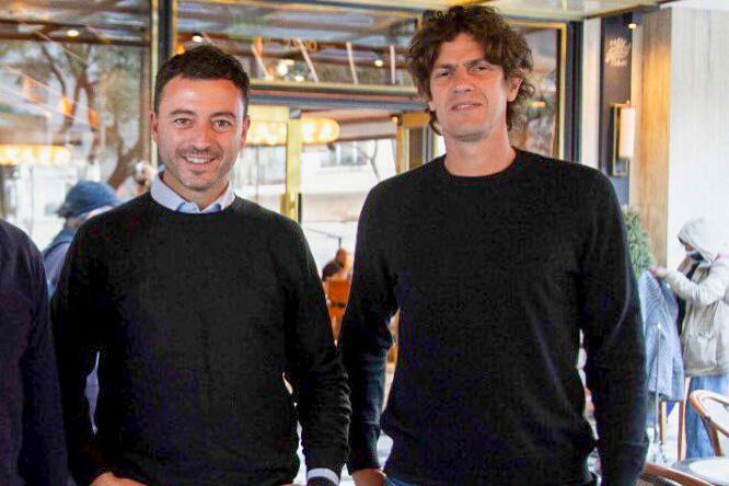 El jefe del bloque de Diputados Rodrigo De Loredo y el senador Martín Lousteau.