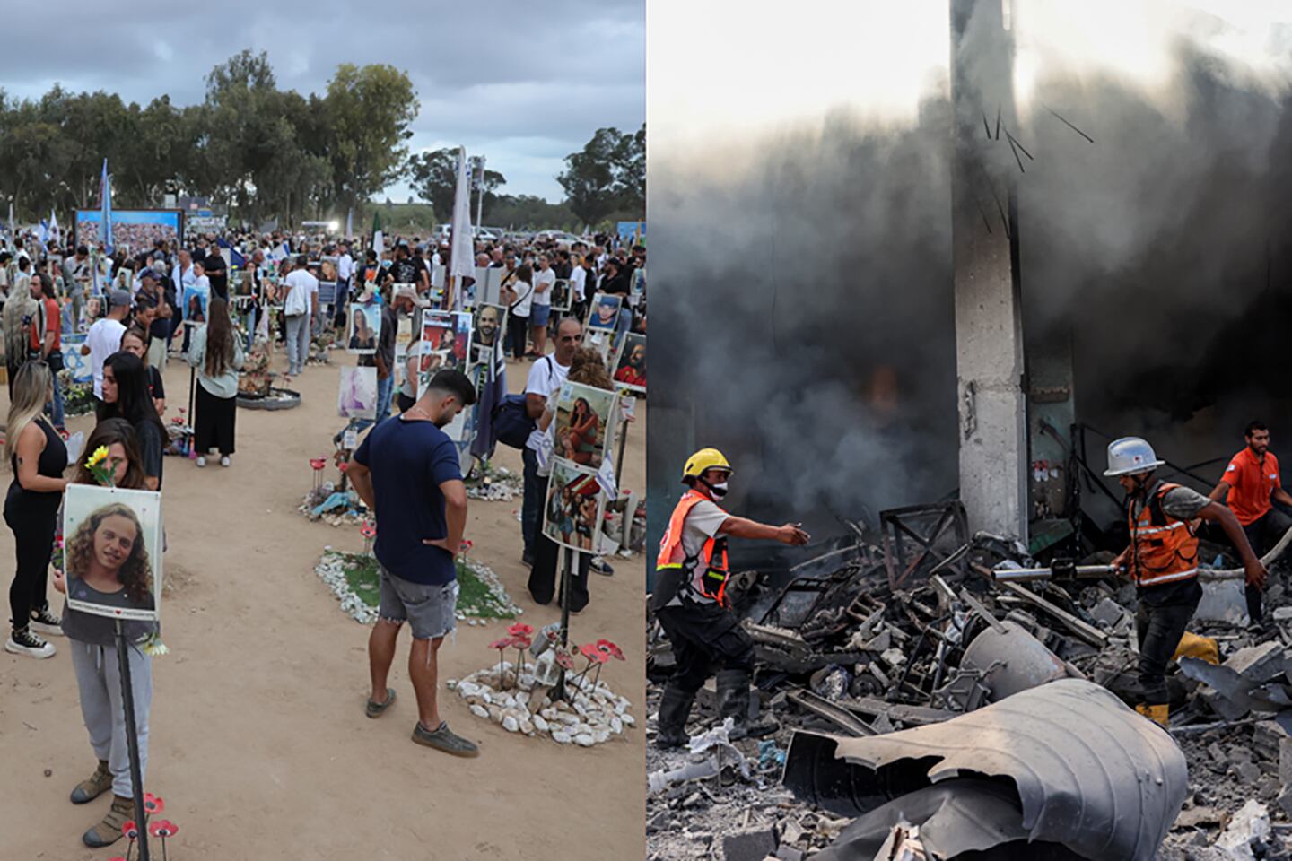 Mientras Israel recordaba a sus víctimas, se producían ataques sobre el sur de Gaza