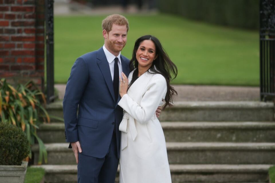 El príncipe Harry y Meghan Markle sufrieron una persecución en auto. Imagen: AFP.