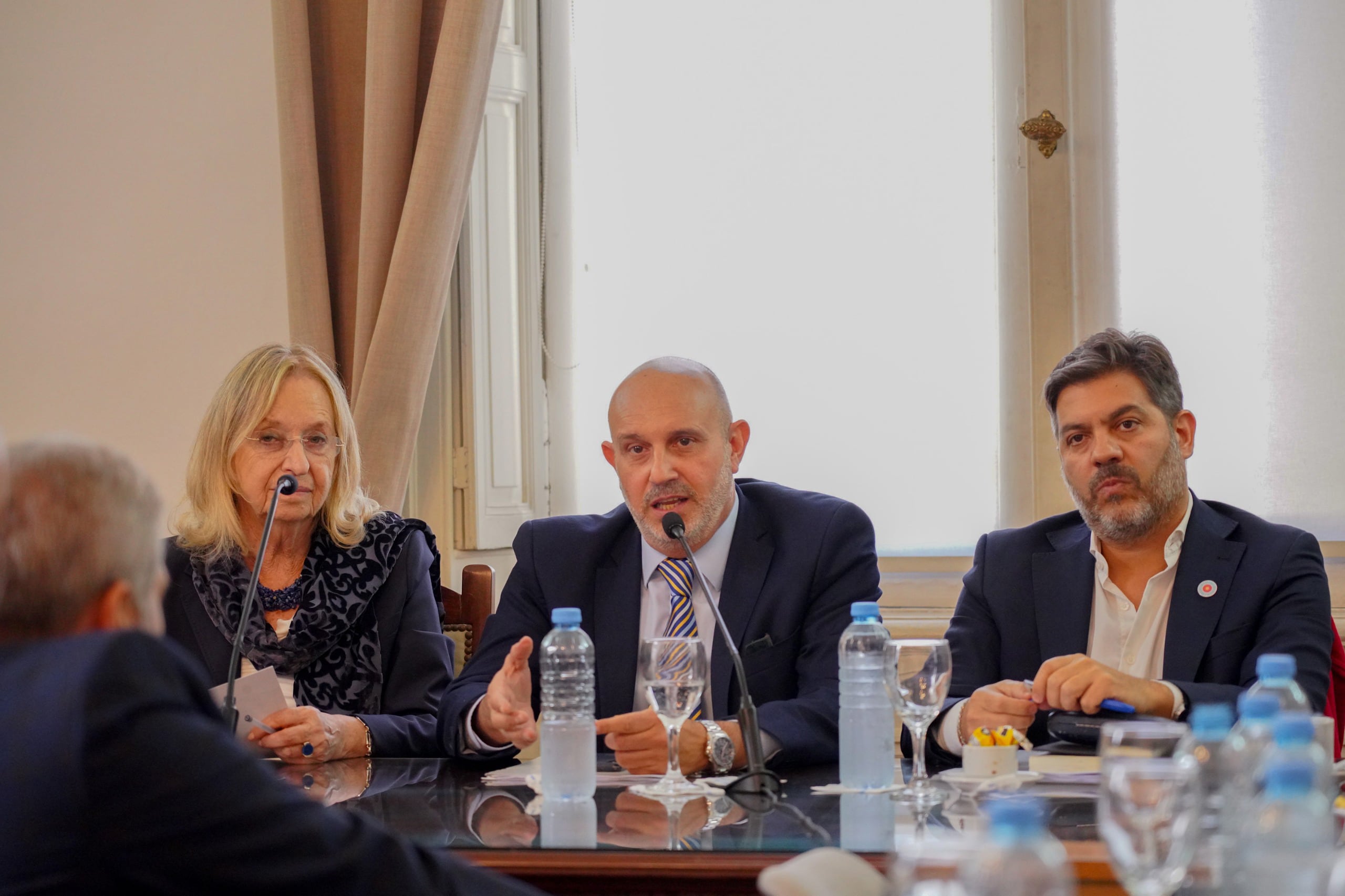 Hilda Kogan, Alexis Guerrera y Carlos Bianco. 