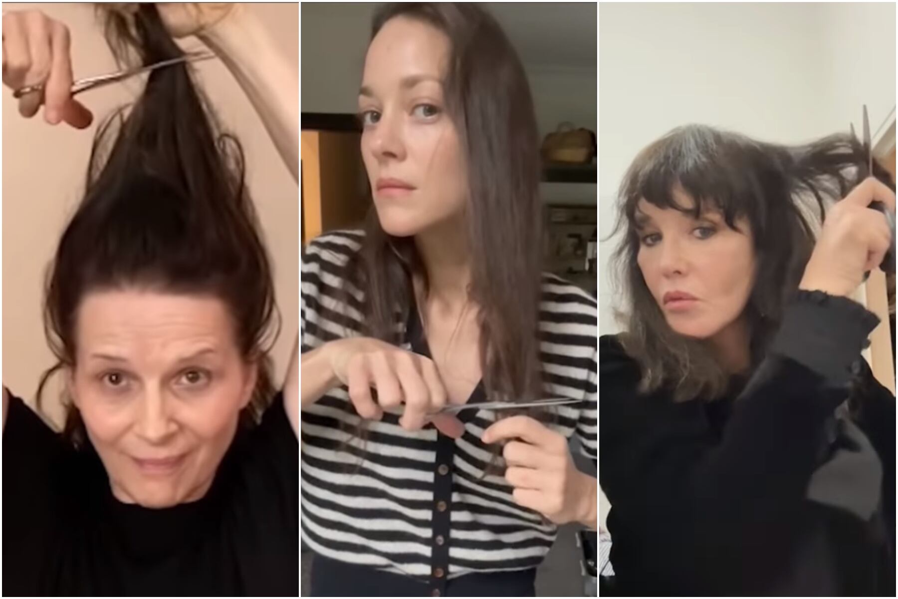 A través del usuario de Instagram "@soutienfemmesiran", un colectivo de actrices francesas defendió a las mujeres iraníes en su lucha contra la opresión religiosa.