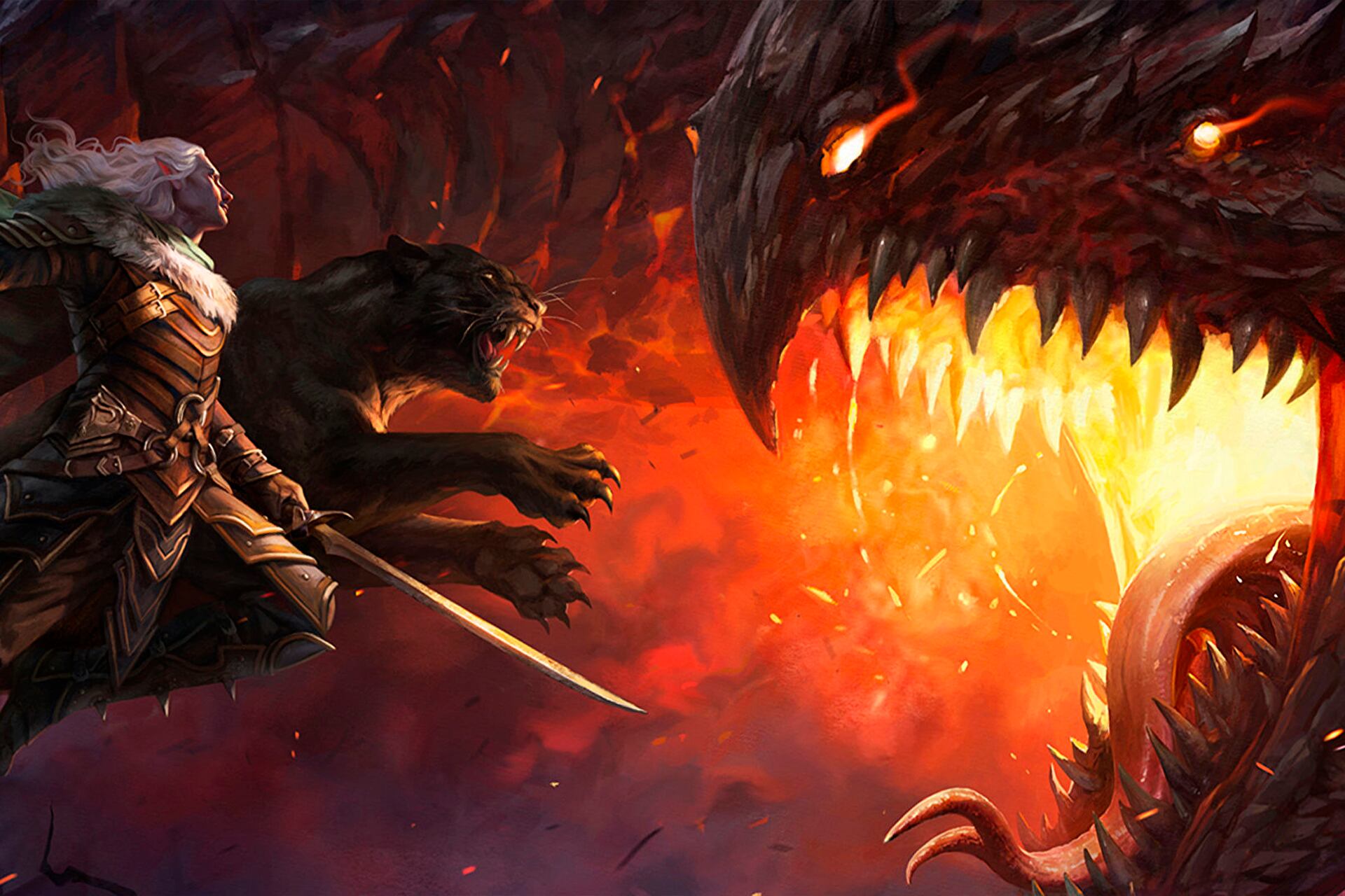 Dos formas lúdicas (el rol canónico de D&D y las cartas Magic) se encuentran en la 88ª expansión en la historia de MtG.