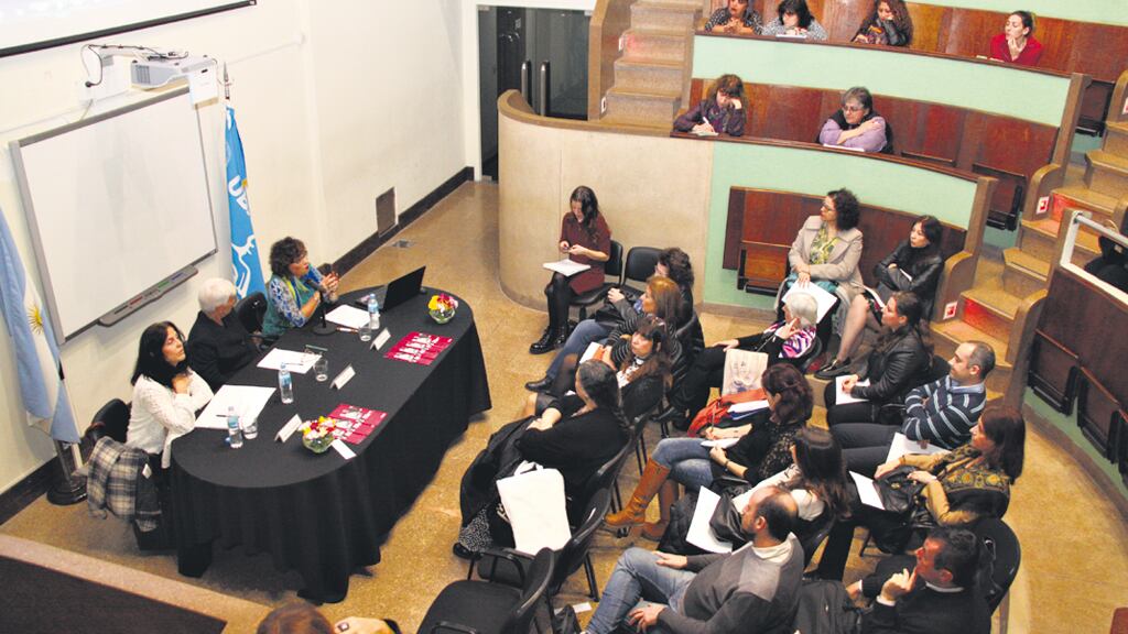 Desde el lanzamiento, el viernes 15 (foto), participan más de 260 docentes de diferentes facultades.