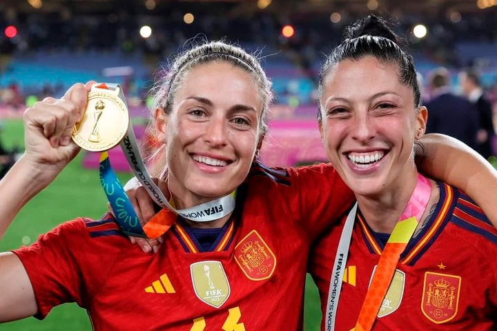 Alexia Putellas, salió en defensa de Jennifer Hermoso.