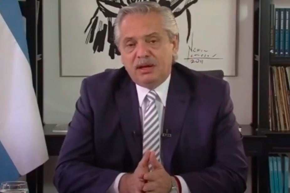 El presidente Alberto Fernández aprovechó la apertura del coloquio de IDEA para enviar un mensaje de fuerte tono político en el que repasó distintos temas de coyuntura