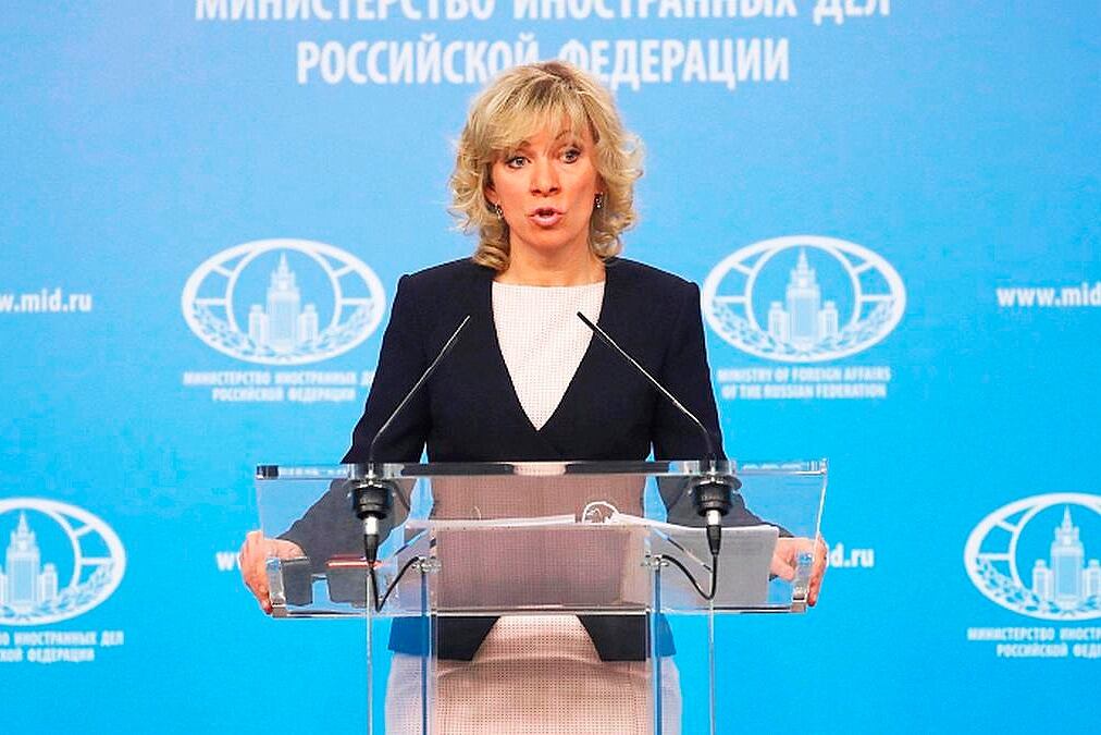 Zajarova anunció el rechazo ruso al bombardeo de EE.UU.