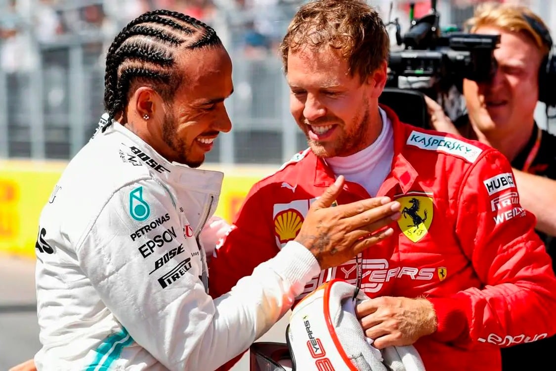 Lewis Hamilton y Sebastián Vettel marcaron época en la Fórmula 1