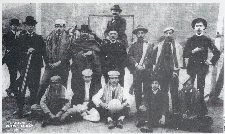 Integrantes de la travesía a pie hasta Jujuy.