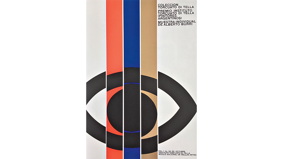 Afiche diseñado por Juan Carlos Distéfano en 1960.