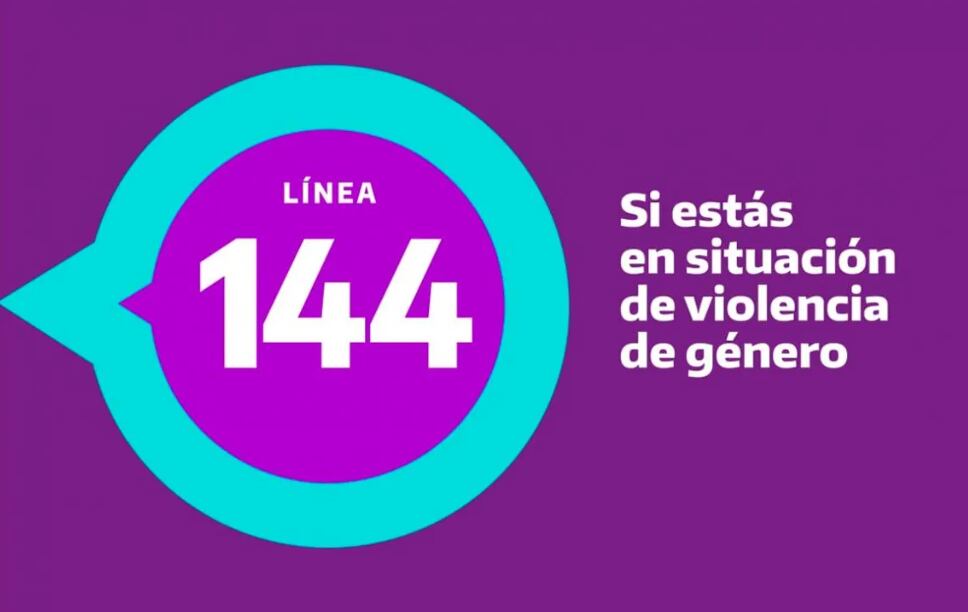 La Línea 144 es un número unificado en todo el país para brindar ayuda a quienes transitan situaciones de violencia por razones de género.