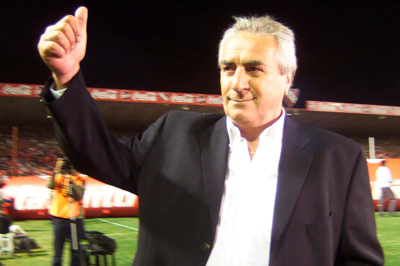 José Omar Pastoriza, falleció siendo DT de Independiente