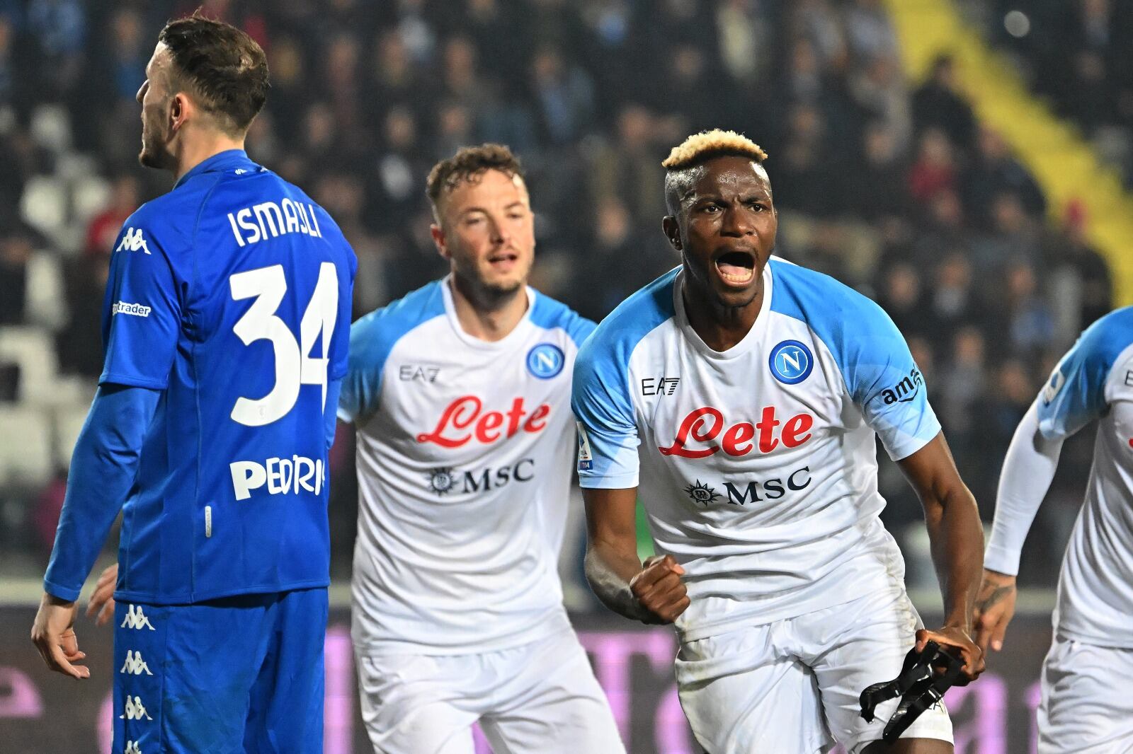 El nigeriano Osimhen lidera la tabla de goleadores con 19 conquistas